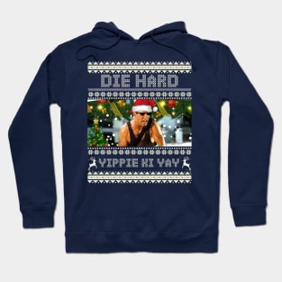 Die Hard Christmas Yippie Ki Yay Hoodie